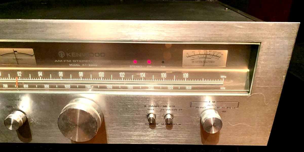 KENWOOD KT-8300 AM/FM Stereo Tuner | eBay