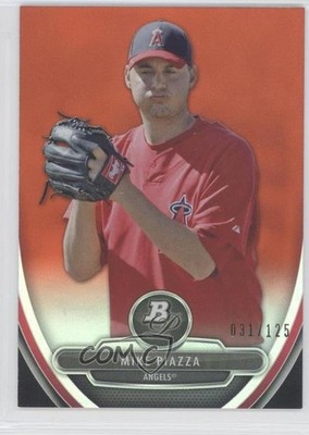 2013 Bowman Platinum National Convention Orange 31/125 Mike Piazza #NC50 4r2