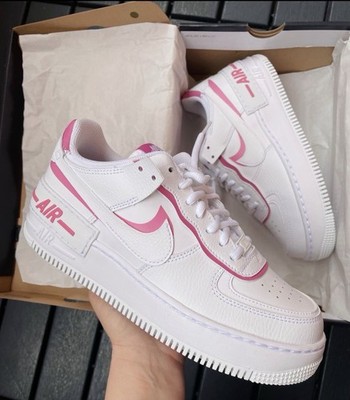 Nike Air Force 1 Shadow White Magic Flamingo Neu In OVP 44,5