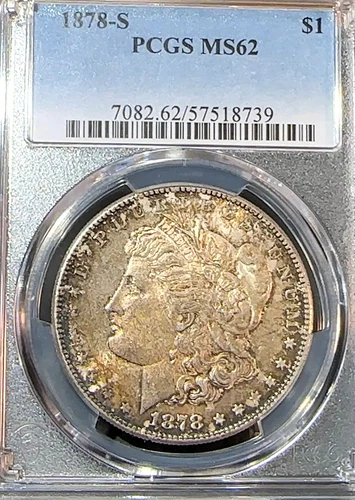 1878-S VAM-28 Morgan Dollar PCGS MS62 New Slab Best Price Ebay* CHRC