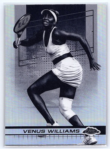 Venus Williams [Negative Refractor] #200 2024 Topps Chrome card