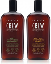 American Crew Daily Deep Moisturizing Shampoo & Moisturizing Conditioner 33.8oz