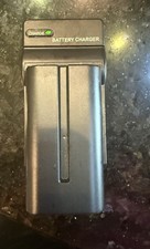 Neewer NP-F550 Battery 2600mAh Charger Sony NP-F Compatible Tested