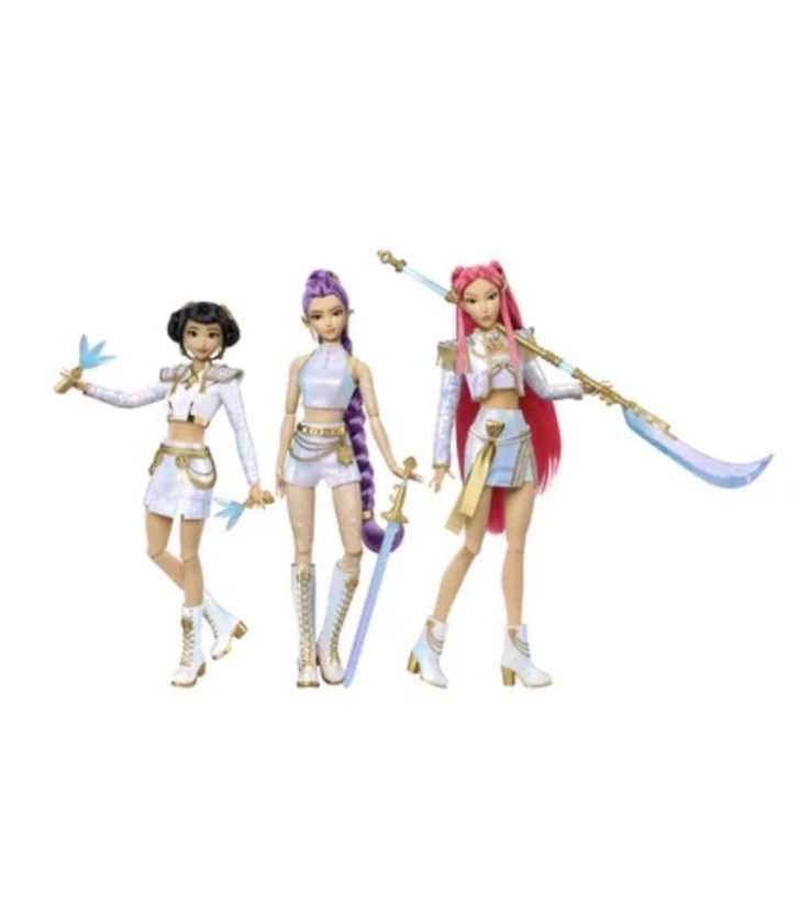 KPop Demon Hunters Mattel HUNTR/X Rumi, Mira, Zoey “What It Sounds Like” PREVENTA Foto 2 de 4