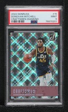 2022-23 Panini Donruss Craftsmen Diamond Donovan Mitchell #15 PSA 9 MINT g6p