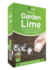 Vitax Garden Lime Granular Soil Conditioner Source Of Calcium Granule Size 3Kg