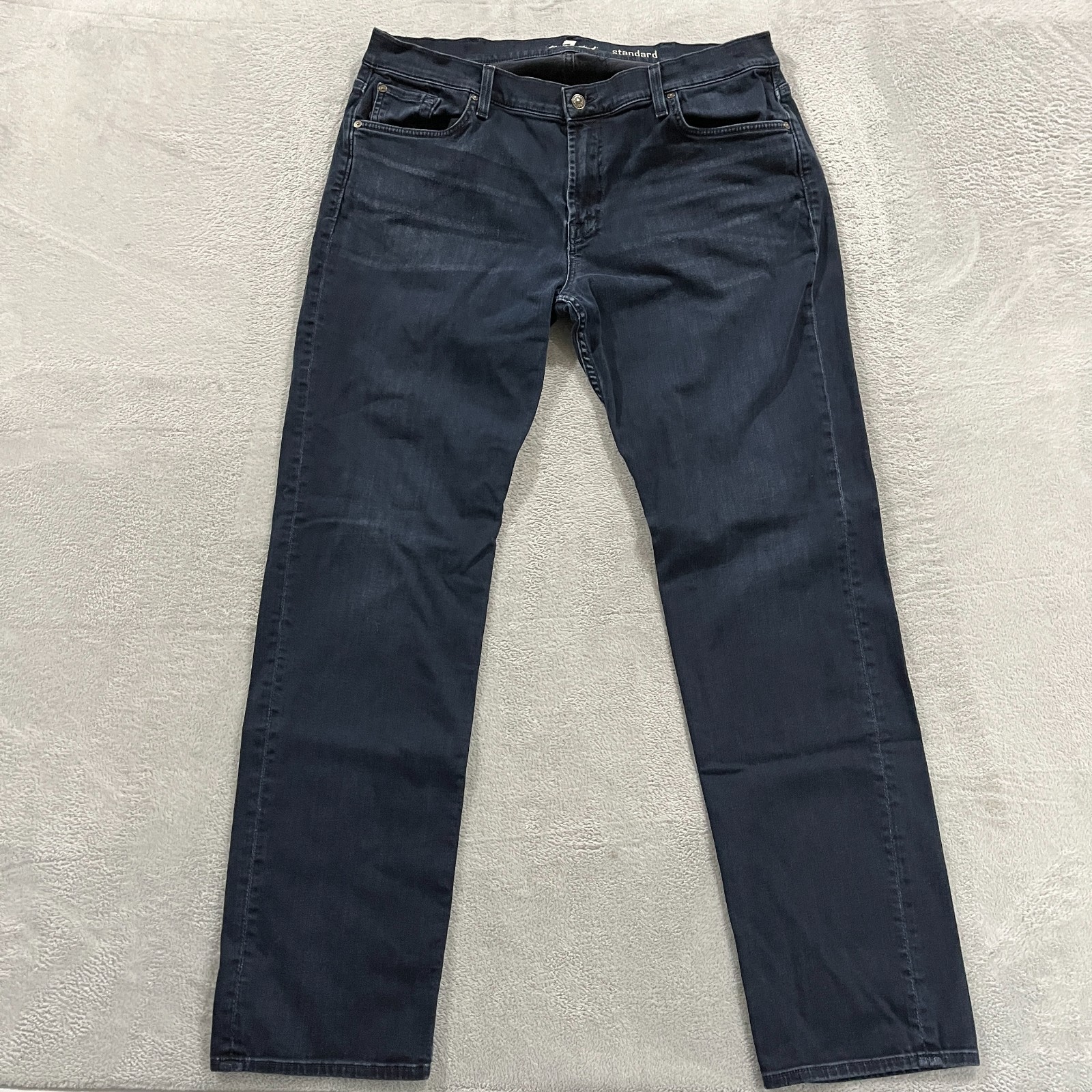 40 (fits 37x33) Blue Straight Leg Y2k