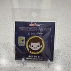 SDCC 2026 Exclusive 100% Soft Spiderman No Way Home Peter 3 Enamel Pin IN HAND — photo 1