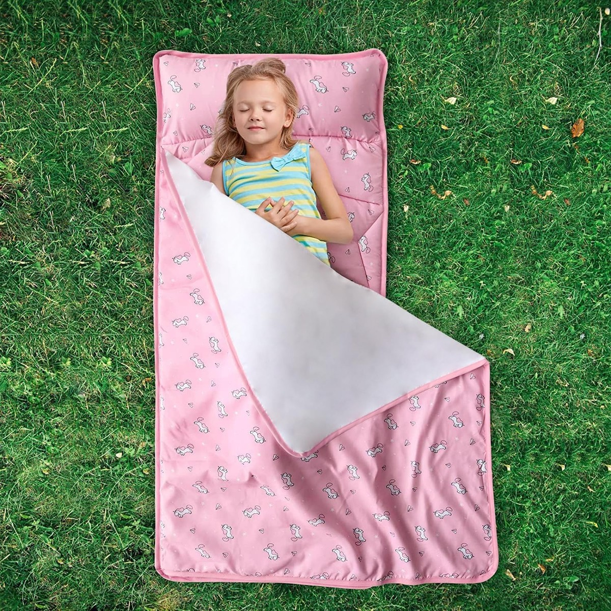 Kids Sleeping Bag Rollup Design Kid Sleeping Mat Removable Toddler