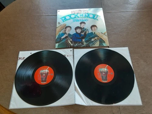 The Beatles Rock 'N' Roll Music Capitol Records 2 Lp Set Gatefold Cover Nice