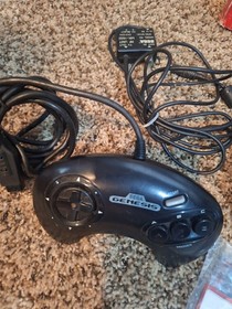 Sega Genesis Model 2 Console Complete in Box CIB CLEAN STUFF TESTED WORKING