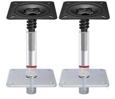 Boat Seat Pedestal Base Mount Kit Package with Lock in 3/4" Boat Seat Pin Pos...