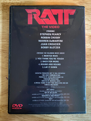 Ratt - The Video 1985 DVD Live Rare Stephan Pearcy | eBay