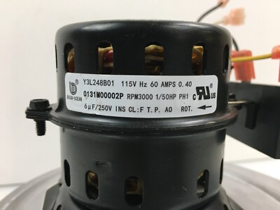 Goodman Amana Y3L248B01 Furnace Inducer Motor 0131M00002P 115V