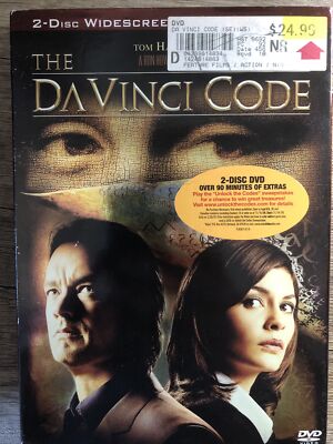 The DaVinci Code (DVD,2006,2-Disc Set, Widescreen Special Edition)Tom Hanks PG13