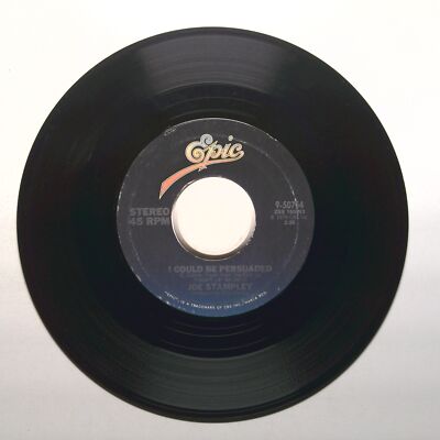 Joe Stampley - I Could Be Persuaded; Put Your Clothes Back On - Vinyl 45 RPM 7''