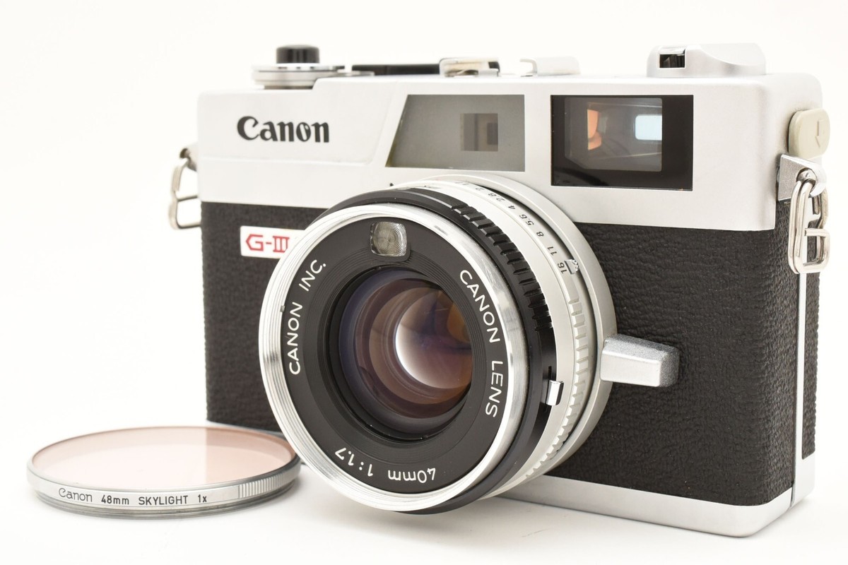 Canon Canonet QL17 GⅢ LENS 40ｍｍ 1.7 Canon Canonet QL17 G-III Camera - Refurbished (Re-skinned in