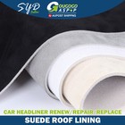 <!--F#f_0-->Micro-Suede Roof Lining Fabric Headliner Foam Material Seat Upholstery Replace<!--F/-->