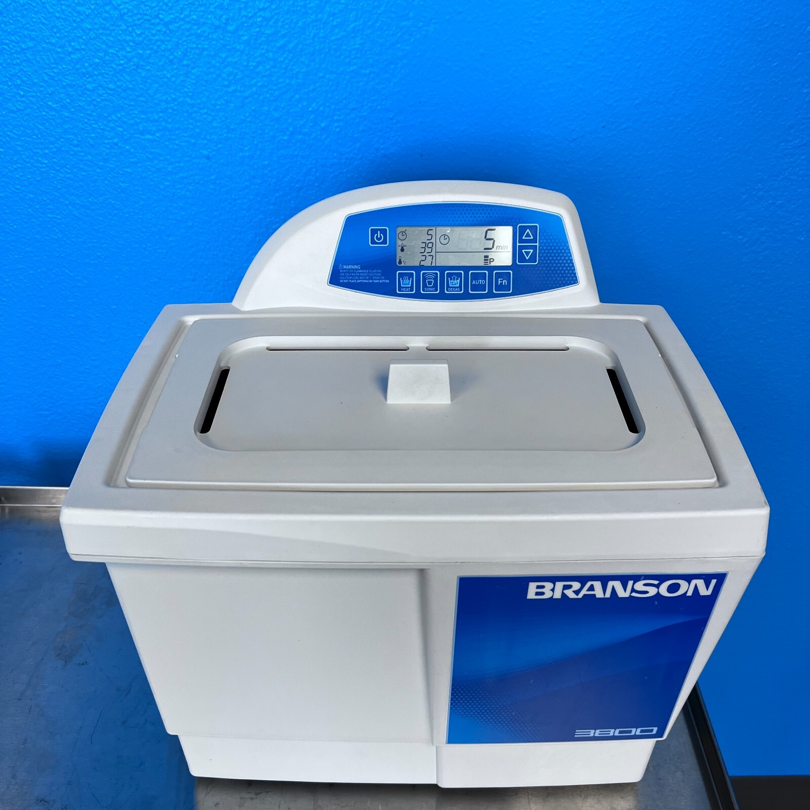 Branson Emerson Bransonic CPX3800H Ultrasonic Cleaner Bath w/BONUS
