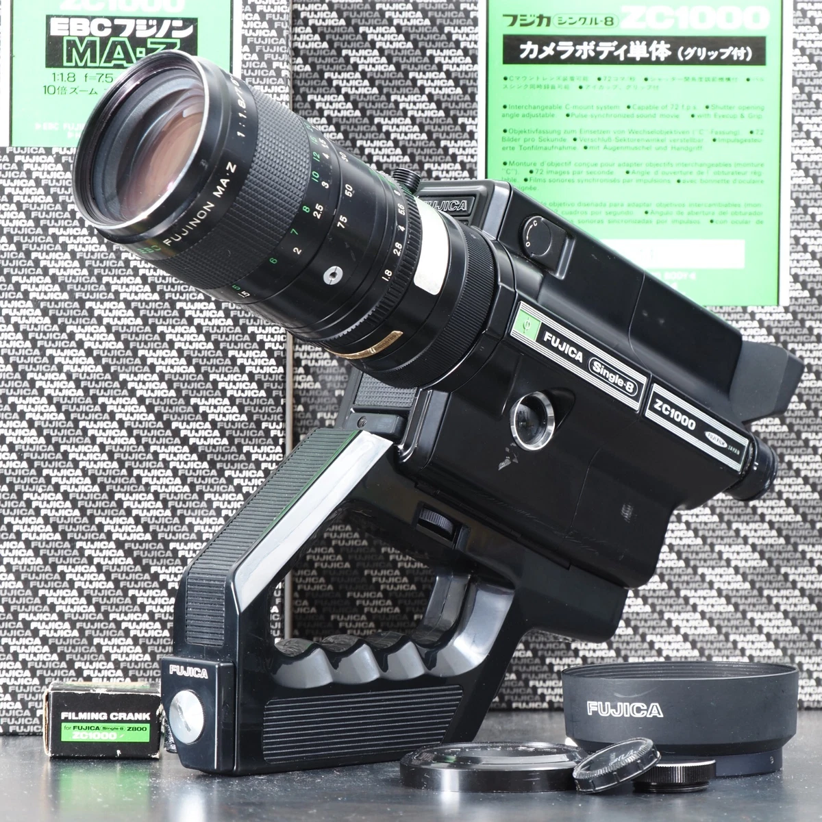 フジフィルム 8ミリフィルムカメラ FUJICA Single-8 ZC1000