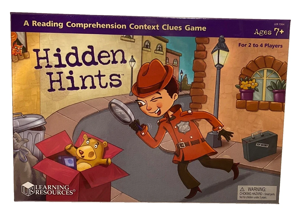Learning Resources Hidden Hints Mystery Word Game Reading Comprehension Context - Image 4 of 4