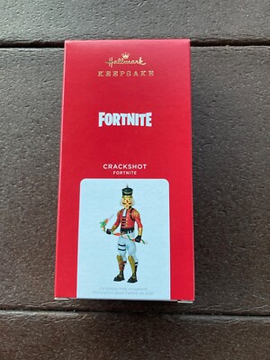 Hallmark Christmas Ornament Fortnite Crackshot NutCracker Video Game Character