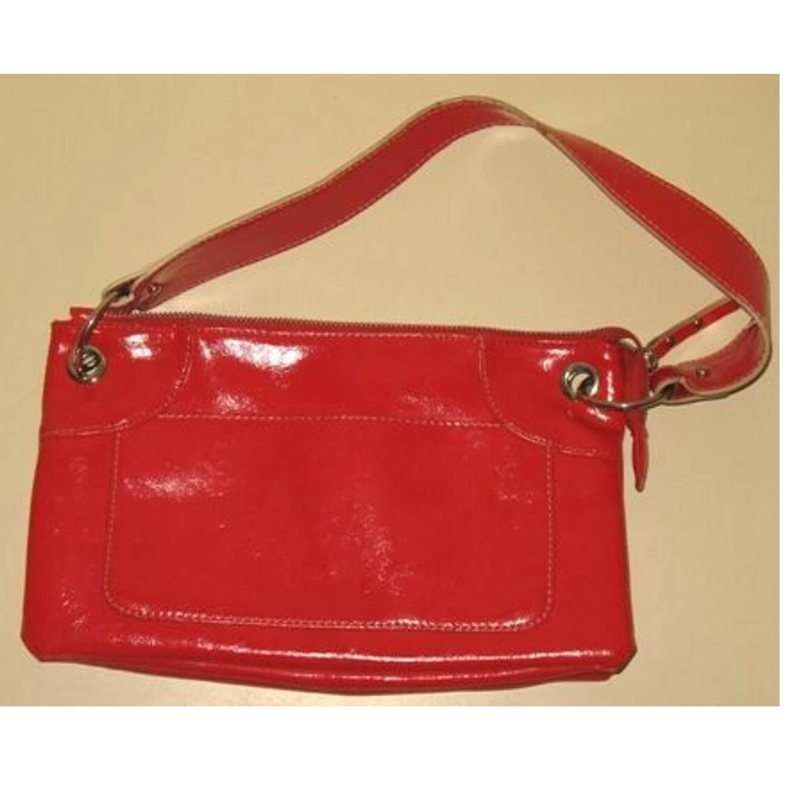 Borsa rossa best sale lucida