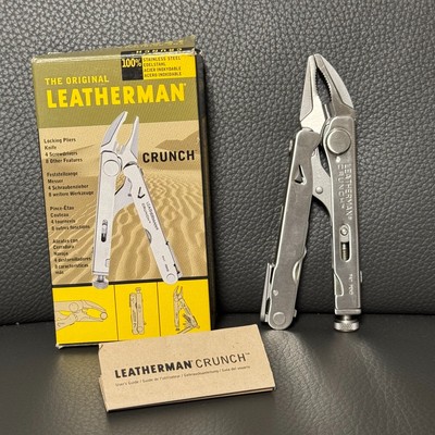Leatherman Crunch 1999 Multitool Sammler Retried toller Zustand kleiner defekt