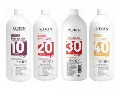 Redken Pro-oxide Cream Developer - 10, 20, 30, 40 Vol - Pick Volume and Size 