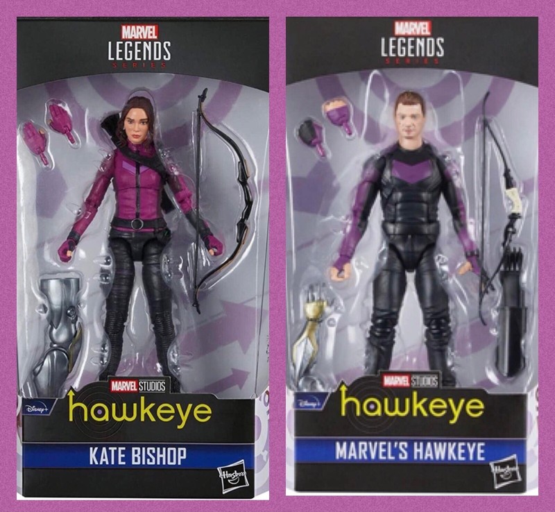 Marvel Legends - Kate Bishop & Hawkeye - Brand New!! (BAF Infinity Ultron)