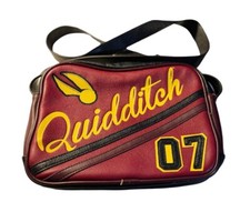 Bolso de Hombro Mensajero Retro Quidditch Cartera Harry Potter Equipo Gryffindor Usado