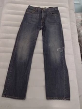Mens Size 30x32 Levi's 559 Relaxed Straight Denim Blue Jeans Medium Wash