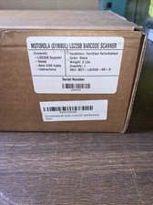 SYMBOL LS2208 HANDHELD BARCODE SCANNER  OPEN BOX