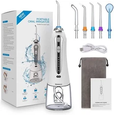 Cordless Water Flosser Dental Oral Irrigator Teeth Cleaner For Travel Xmas Gift