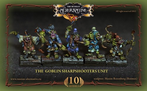 The Goblin Sharpshooters Unit Russian Alternative RESIN