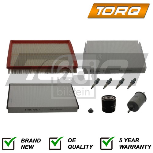 Filter Set Oil Air Fuel Torq Fits Vauxhall Astra Zafira 1.6 1.8