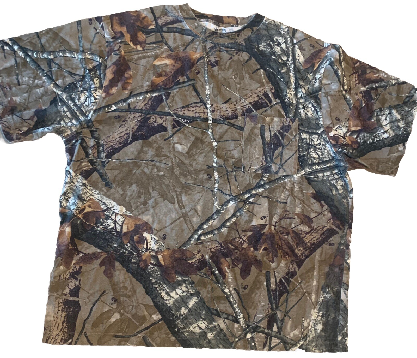 Ridge Camouflage Utility T-Shirt Green XL Western Grunge Outdoors