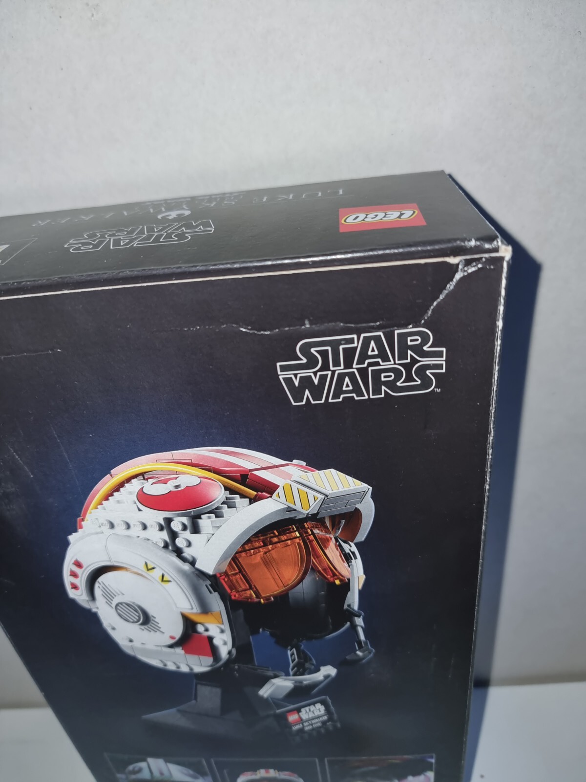 Lego Star Wars Luke Skywalker (Red Five) Helmet Set 75327 Minor Crease See Pics eBay