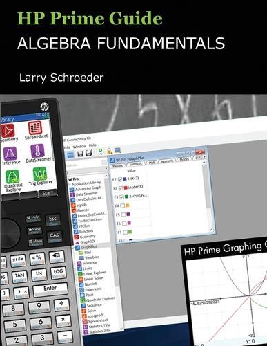 Larry S Schroeder HP Prime Guide Algebra Fundamentals (Tascabile)