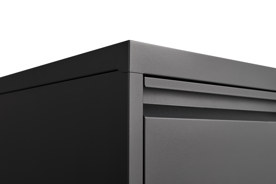 4 Drawer Vertical File with Lock,Filing Metal Filing