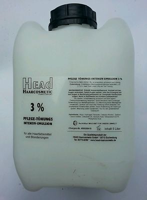 ( 3,20  / 1L) Pflege Creme 3% Oxydant Oxidant Oxyd H2O2 Entwickler 5 Liter