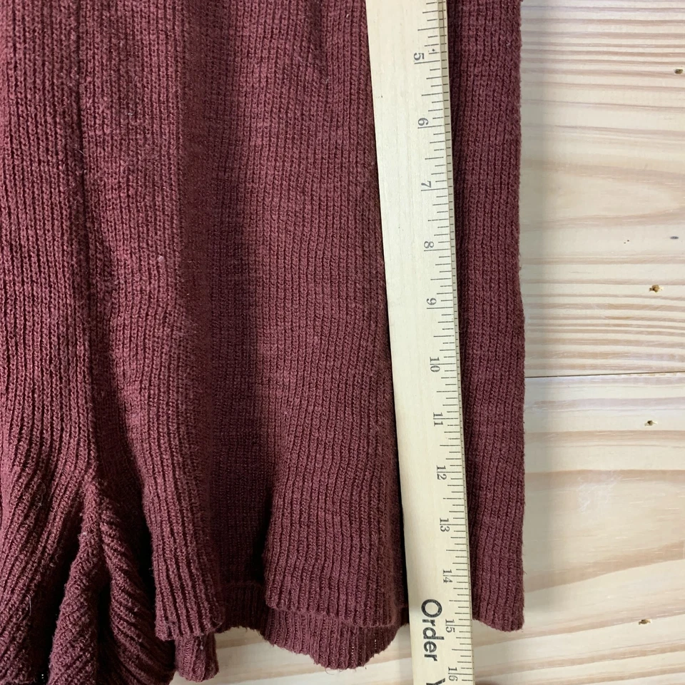 Pantalones Cortos de Playa FP Pequeños Tejidos Cintura Alta Suave Elastizados Boho Salón Gente Libre Foto 4 de 4