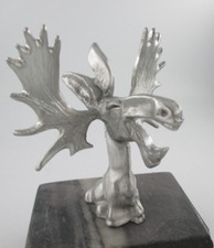 Very Rare Moosekey Moose Donkey Hotrod Ratrod Car Hood Ornament Very Rare Moosekey Moose Donkey Hotrod Ratrod Car Hood Ornament