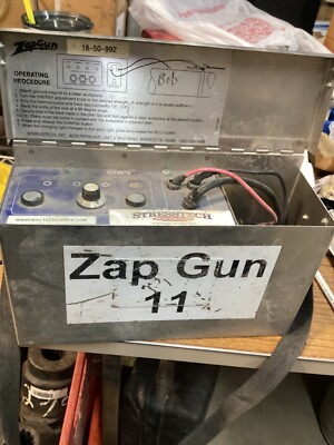 Machtech ZapGun GTW/V Thermocouple Welding Unit Stresstech Heat Treating 1850992