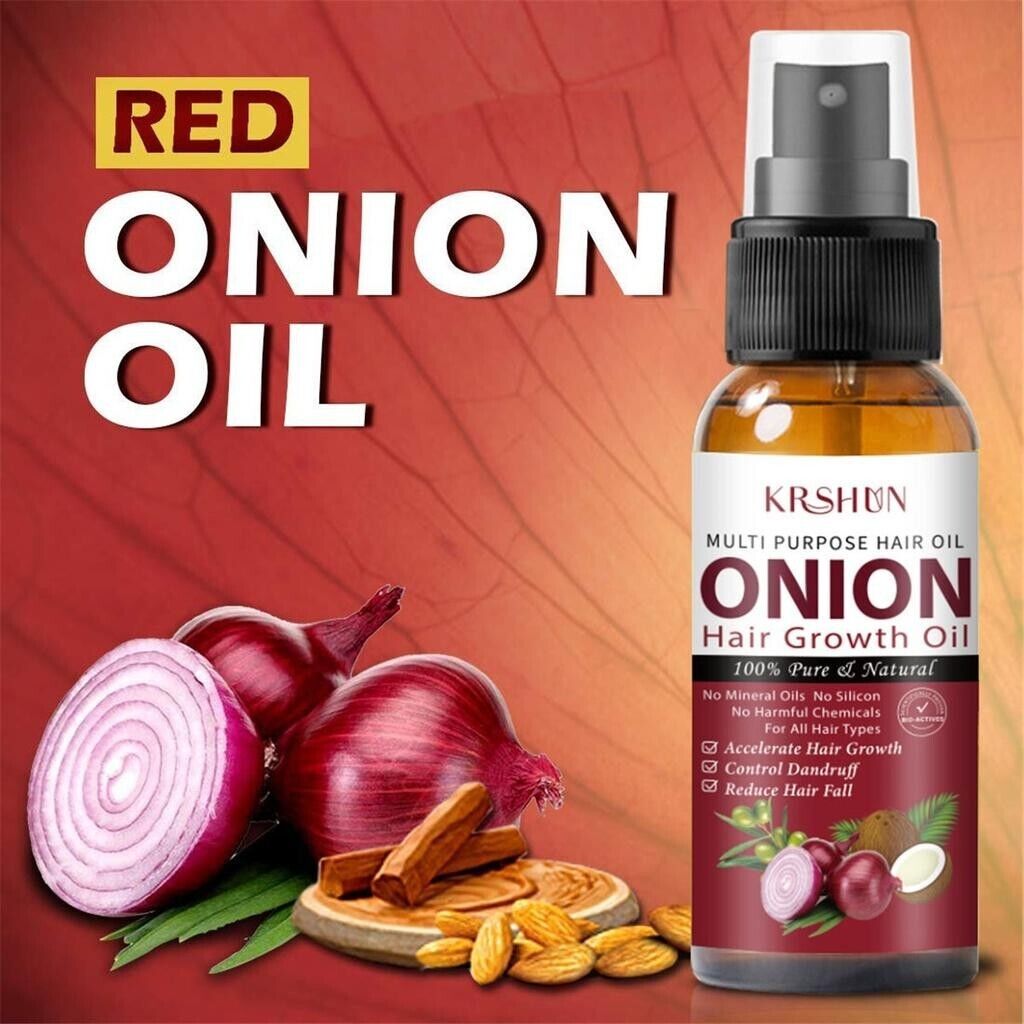 Onion Black Seed Hair Oil Spray for Natural Hair Care and Growth | eBay