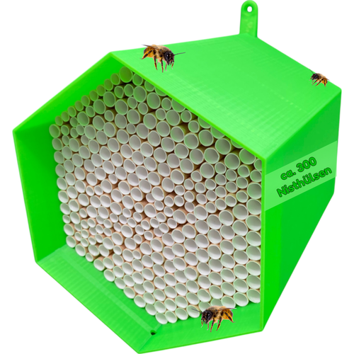 Wildbienen-Nisthilfe – absolut haltbar & wetterfest. Insektenhotel / Bienenhotel - Bild 3 von 40