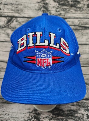 Vtg 90's Buffalo Bills NFL Logo Athletic Pro Line Hat Diamond Cut