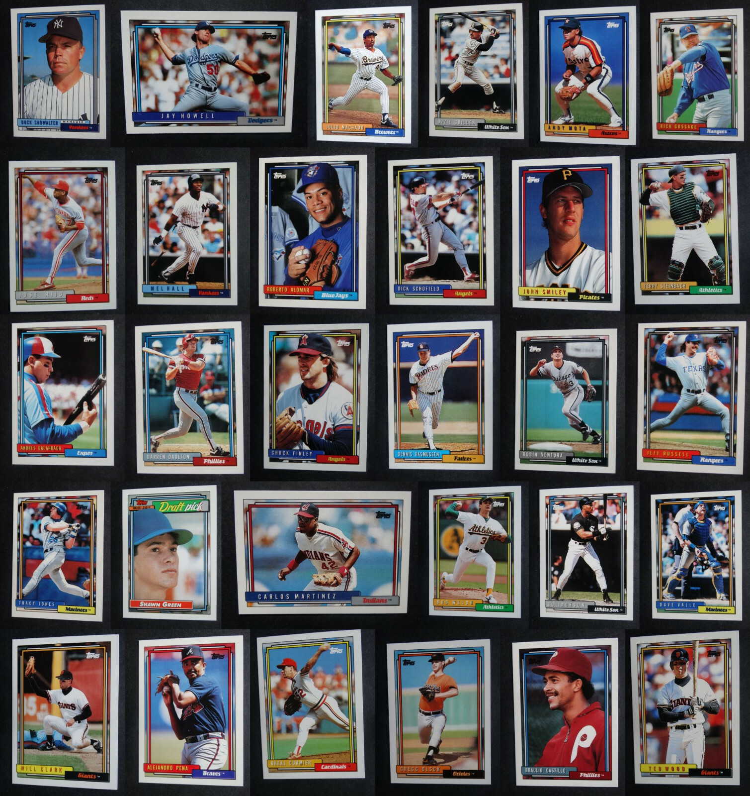 1992 Topps Micro Mini Baseball Cards Complete Your Set U Pick From List 201-400