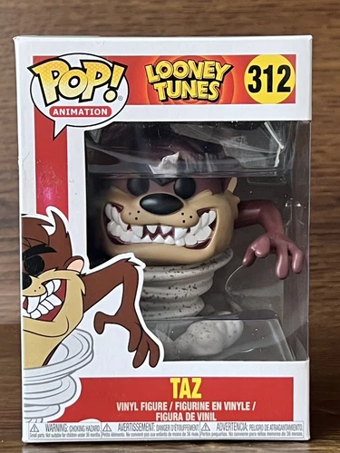 Funko Pop Animation Taz Tasmanian Devil Looney Tunes Vinyl Figure 312 2017