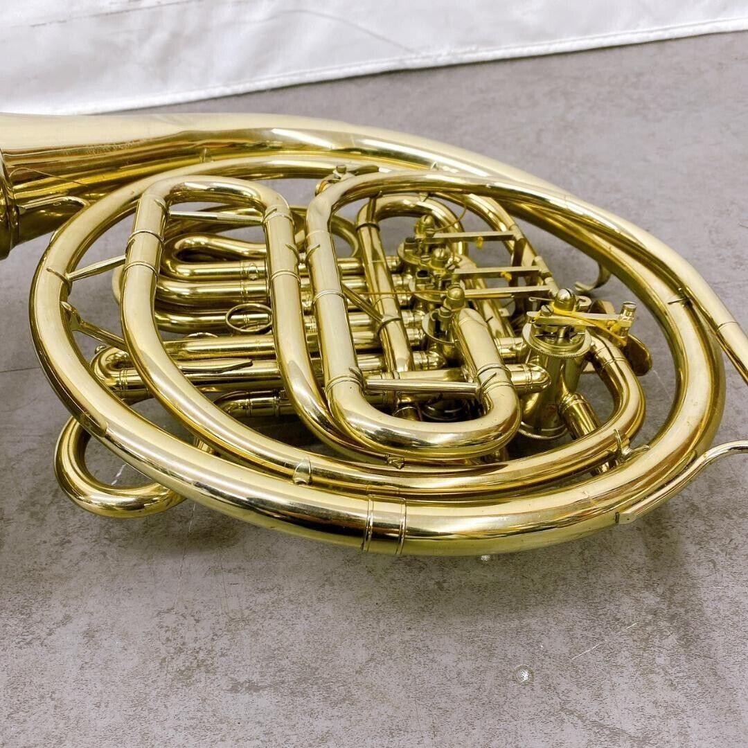YAMAHA YHR-88IID Full Double Horn w/ Hard Case Good YAMAHA YHR-88IID Full Double Horn w/ Hard Case Good